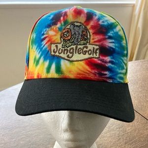 Cool tie-dyed style golf cap